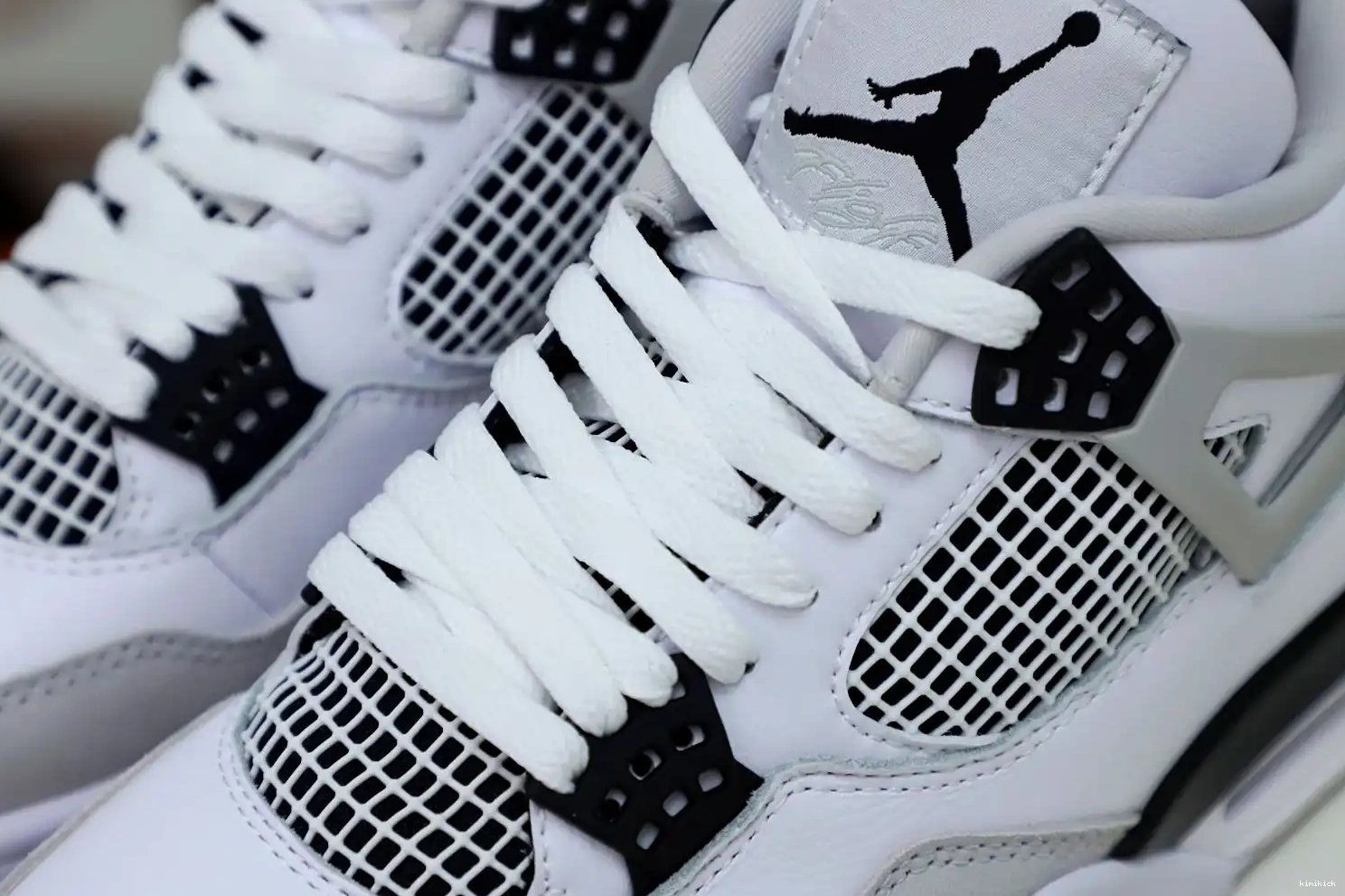 JORDAN 4 BLACK AIR MILITARY Kimikick 0420